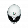 CASCO K6 AGV ECE SOLID MPLK WHITE | AGV