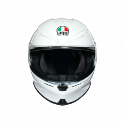 CASCO K6 AGV ECE SOLID MPLK WHITE | AGV