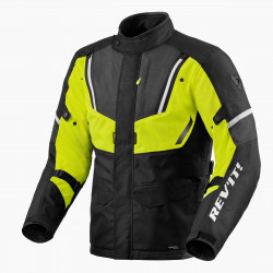 Rev'it giacca antipioggia cyclone 3 h2o - neon yellow taglia l