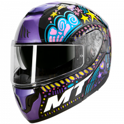 CASCO INTEGRALE ATOM SV AXA A1 GLOSS BLACK | MT HELMETS