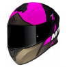 CASCO INTEGRALE TARGO RIGEL A8 ROSA FLUOR MATE | MT HELMETS