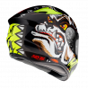 CASCO INTEGRALE TARGO CRAZYDOG G3 GIALLO FLUOR GLOSSY | MT HELMETS