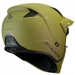 CASCO MODULARE STREETFIGHTER SV SOLID A6 MATT GREEN | MT HELMETS