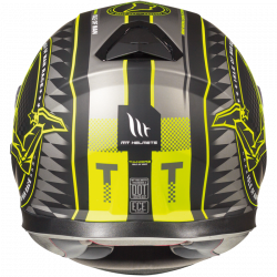 CASCO INTEGRALE THUNDER 3 SV ISLE OF MAN A3 NERO GIALLO | MT HELMETS