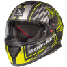 CASCO INTEGRALE THUNDER 3 SV ISLE OF MAN A3 NERO GIALLO | MT HELMETS