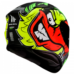 CASCO INTEGRALE TARGO TRUCK A2 MATT FLUOR YELLOW | MT HELMETS