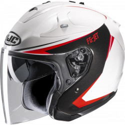 Casque i40N UNI PEARL WHITE HJC blanc perle - , Casque jet