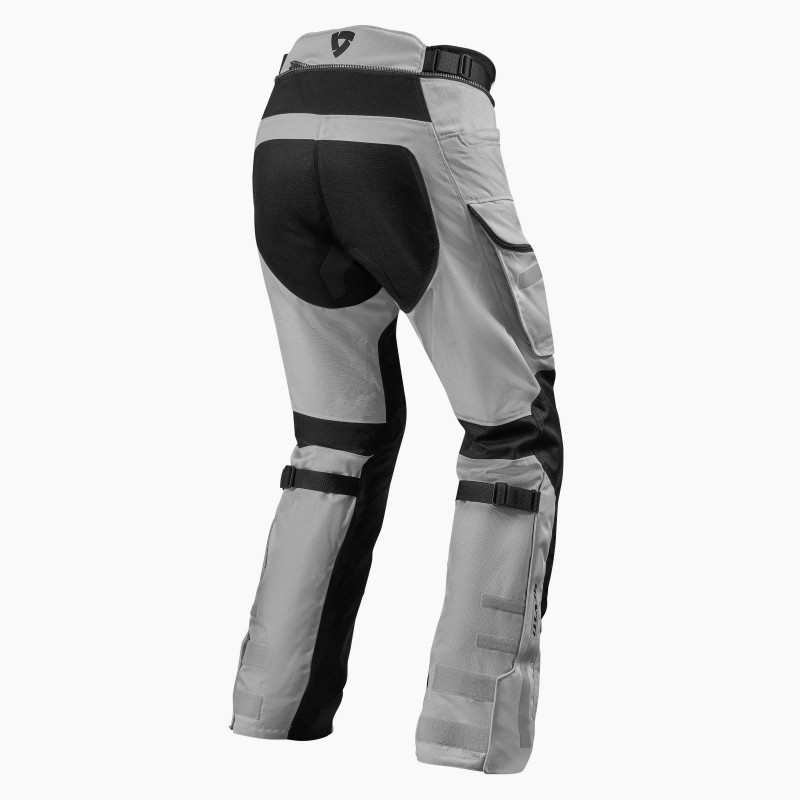 PANTALONI SAND 4 H2O ARGENTO NERO NORMA REGULAR | REV'IT - REVIT - REV IT