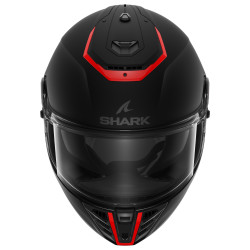 CASCO SPARTAN RS BLANK MAT SP BLACK ORANGE BLACK | SHARK