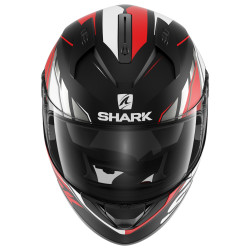 CASCO RIDILL 1.2 PHAZ MAT   BLACK RED WHITE | SHARK