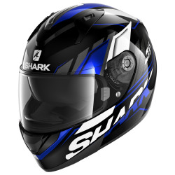 CASCO RIDILL 1.2 PHAZ   BLACK BLUE WHITE | SHARK