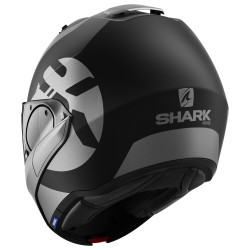 CASCO EVO ES KEDJE MAT BLACK ANTHRACITE BLACK | SHARK