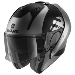 CASCO EVO ES KEDJE MAT BLACK ANTHRACITE BLACK | SHARK