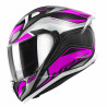 CASCO INTEGRALE 50.8 BRAVE NERO ARGENTO ROSA | GIVI