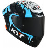 CASCO TT-COURSE REPLICA MASIA WINTER TEST NERO AZZURRO | KYT