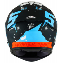 CASCO TT-COURSE REPLICA MASIA WINTER TEST NERO AZZURRO | KYT