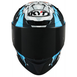 CASCO TT-COURSE REPLICA MASIA WINTER TEST NERO AZZURRO | KYT