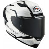 CASCO TRACK-1 REACTION BIANCO NERO | SUOMY