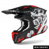 CASCO OFFROAD TWIST 2.0 HELL MATT | AIROH