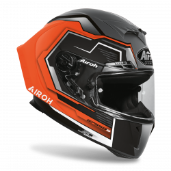 CASCO INTEGRALE GP550 S RUSH ORANGE FLUO MATT | AIROH