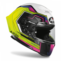 CASCO INTEGRALE GP550 S RUSH MULTICOLOR GLOSS | AIROH