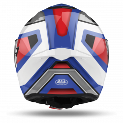 CASCO INTEGRALE ST.501 SQUARE BLUE RED GLOSS | AIROH