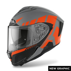 CASCO INTEGRALE SPARK RISE ORANGE MATT | AIROH