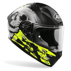 CASCO INTEGRALE VALOR AKUNA YELLOW GLOSS | AIROH