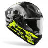 CASCO INTEGRALE VALOR AKUNA YELLOW GLOSS | AIROH