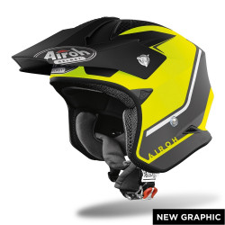 CASCO JET TRR S KEEN YELLOW MATT | AIROH