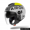 CASCO JET HELIOS UP PINK GREY GLOSS | AIROH