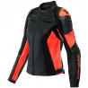 GIACCA RACING 4 LADY BLACK FLUO-RED | DAINESE