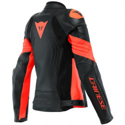 GIACCA RACING 4 LADY BLACK FLUO-RED | DAINESE