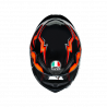 CASCO K1 AGV E2205 MULTI KRIPTON BLACK/ORANGE UNISEX | AGV