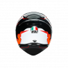 CASCO K1 AGV E2205 MULTI KRIPTON BLACK/ORANGE UNISEX | AGV