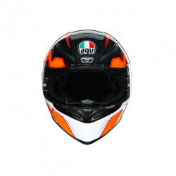 CASCO K1 AGV E2205 MULTI KRIPTON BLACK/ORANGE UNISEX | AGV