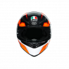 CASCO K1 AGV E2205 MULTI KRIPTON BLACK/ORANGE UNISEX | AGV