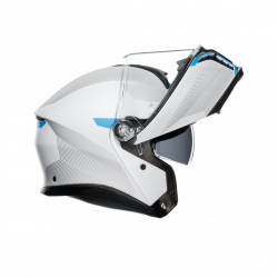 CASCO TOURMODULAR AGV E2206 MULTI MPLK FREQUENCY LIGHT GREY/BLUE U | AGV