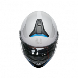 CASCO TOURMODULAR AGV E2206 MULTI MPLK FREQUENCY LIGHT GREY/BLUE U | AGV