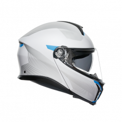 CASCO TOURMODULAR AGV E2206 MULTI MPLK FREQUENCY LIGHT GREY/BLUE U | AGV