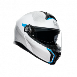 CASCO TOURMODULAR AGV E2206 MULTI MPLK FREQUENCY LIGHT GREY/BLUE U | AGV