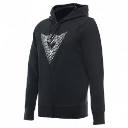 DAINESE HOODIE LOGO BLACK/WHITE