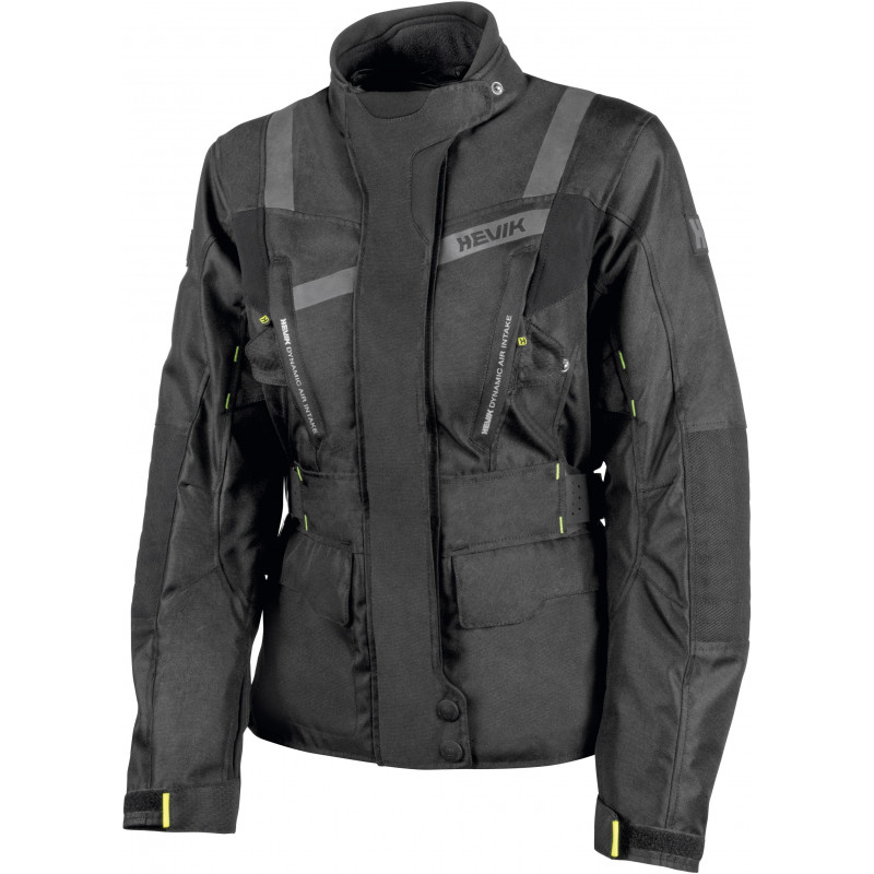 GIACCA STELVIO LADY LIGHT NERO | HEVIK