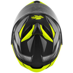 CASCO FLIPUP KV32F STRONG NERO GIALLO OPACO | KAPPA