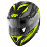 CASCO FLIPUP KV32F STRONG NERO GIALLO OPACO | KAPPA