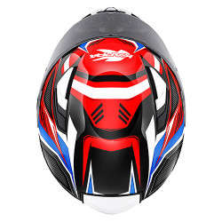 CASCO INTEGRALE KV41F FIGHTER EVO ROSSO BLU BIANCO | KAPPA