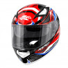 CASCO INTEGRALE KV41F FIGHTER EVO ROSSO BLU BIANCO | KAPPA