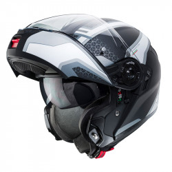 Casco Moto Modulare Caberg Levo X Metal White Lucido C0GA60A5