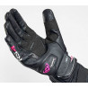 RS4 AIR L NERO FUCSIA GUANTO EST. TESSUTO PELLE DONNA | IXON