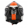 CASCO OFFROAD STEEL CARBON BIANCO ARANCIO | ACERBIS